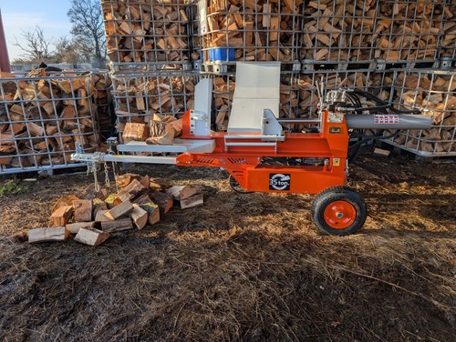Ton log splitter towable - 35,
