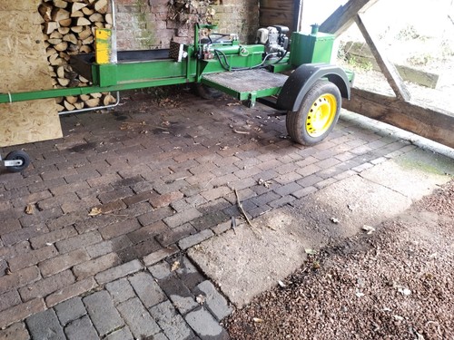 Wood and log - wood, with